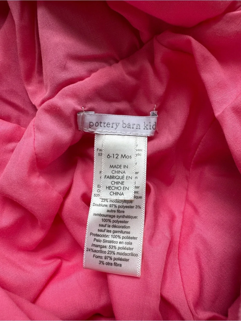 Pottery Barn Kids Pink Flamingo Halloween Costume - Picture 3 of 4